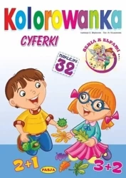 Cyferki. Kolorowanka - praca zbiorowa