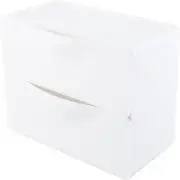 Przybornik nabiurkowy 2 - komorowy biały - Olife