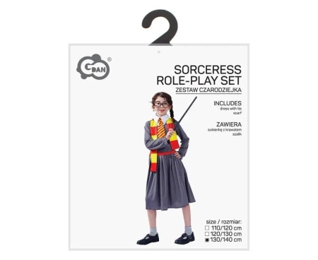 Strój dla dzieci Czarodziejka 130/140cm - Godan