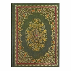 Notatnik szyty Szmaragdowy Ogród - Praca zbiorowa