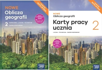 Nowe Oblicza geografii 2 Zakres podstawowy Podręcznik + Karty pracy 2025 NE - praca zbiorowa