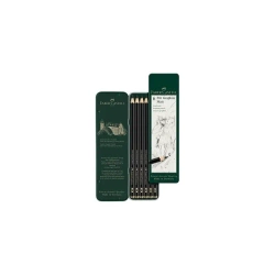 Ołówek artystyczny Pitt Graphite Matt 6szt - Faber Castell