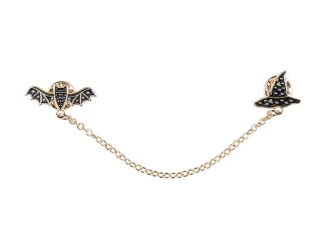 Przypinka na kołnierzyk nietoperz - PartyDeco