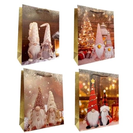 Torebka prezentowa S Boże Narodzenie mix - Ju-Piter