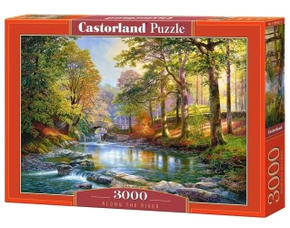Puzzle 3000 Z biegiem rzeki CASTOR - Castorland