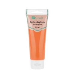 Farba akrylowa pomarańczowa 120ml - Dalprint dpCraft