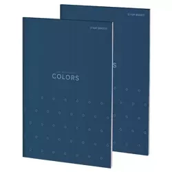 Blok notatnikowy A6/50K Colors (10szt) - Top 2000