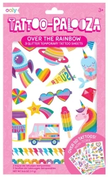 Tatuaże zmywalne Tattoo Palooza - Tęczowe - Kolorowe Baloniki