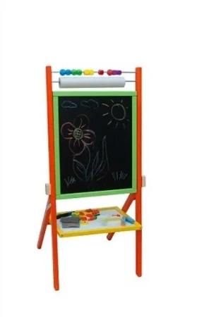 Tablica obrotowa z rolką papieru niebieska KK - 3toysm