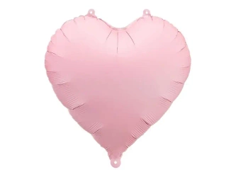 Balon foliowy Serce 45cm różowy - PartyDeco