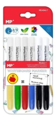 Marker do tablic 2,0/3,0mm 5 kolorów 6szt - MP Main Paper