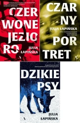PAK 3x Kuba Krall Czerwone Jezioro + Dzikie psy + Czarny portret - Julia Łapińska