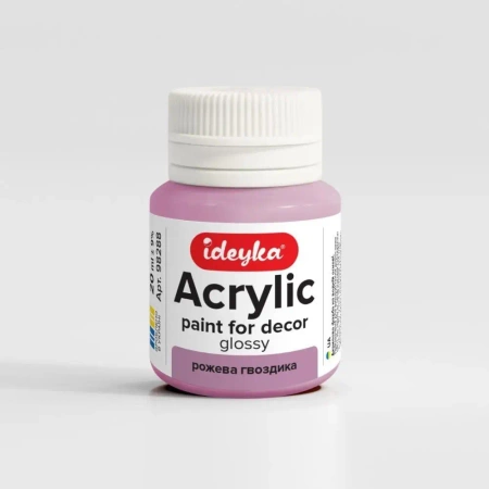 Farba akrylowa Różowy goździk 20ml - Ideyka
