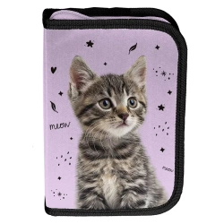 Piórnik z wyposażeniem Kot PP25CE-P001 - PASO