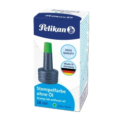 Tusz do stempli 28ml zielony - PELIKAN