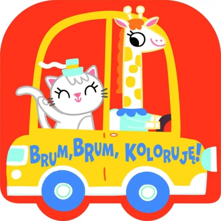 Brum, brum, koloruję! - Samochód - praca zbiorowa
