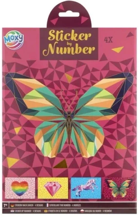 Malowanie po numerach A4 mix - Grafix