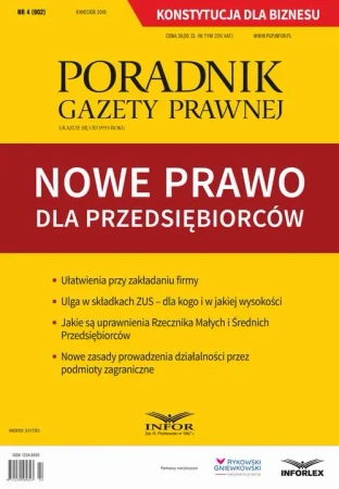 eBook Nowe prawo dla przedsiębiorców - Robert Rykowski