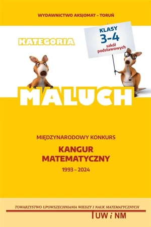 Matematyka z wesołym kangurem kat. Maluch 2024 - Zbigniew Bobiński, Piotr Jędrzejewicz, Brunon Kam