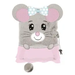 Pamiętnik A5/96K z kłódką 3D Mouse - ST-MAJEWSKI