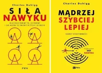 Siła nawyku + Mądrzej, szybciej, lepiej - Duhigg - Charles Duhigg
