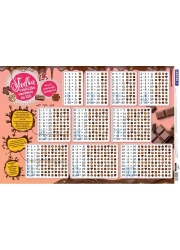 Podkładka na biurko Słodka tabliczka mnożenia - Demart