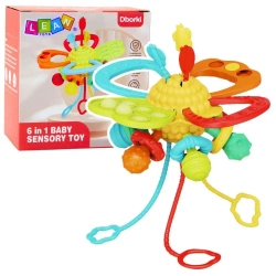 Gryzak sensoryczny 6w1 - Leantoys