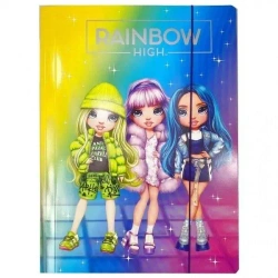 Teczka z gumką A4 Rainbow High - ASTRA papiernicze