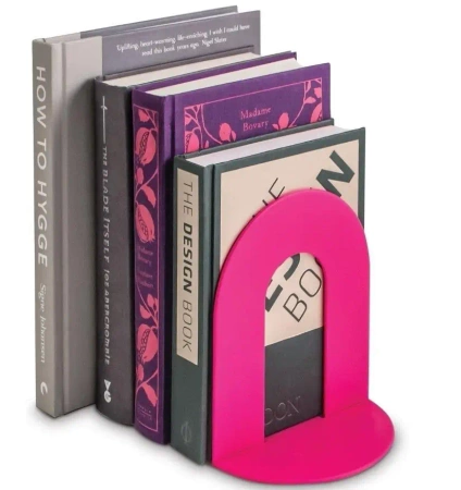 Book End Podpórka pod książki różowa - IF