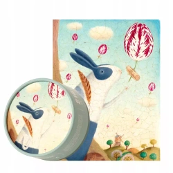 Puzzle dla Dzieci Mideer Posłaniec wiosny (216 elementów) Okrągłe Pudełko