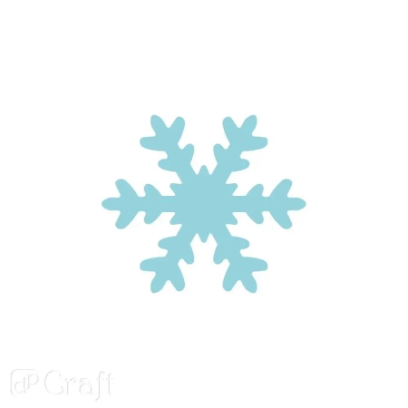 Dziurkacz ozdobny śnieżynka 7,6cm - Dalprint dpCraft