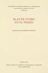 Blas de Otero en su poesía - Donahue Moraima de Semprún