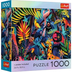 Puzzle 1000 USA Collection: In the Jungle TREFL