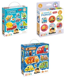 Pakiet: CzuCzu. Pojazdy na budowie/ Pojazdy/ Memorki Pojazdy