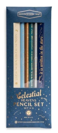 Zestaw ołówków Celestial Heavens - Designworks Ink