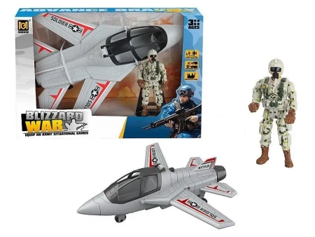 Samolot wojskowy z pilotem - ADAR