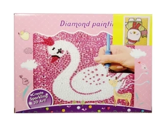 Zestaw kreatywny mozaika diamentowa w ramce - SWEDE