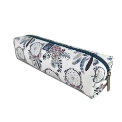 Piórnik szkolny młodzieżowy prostokąt kostka Boho Łapacz Snów - EV-Corp