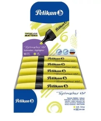 Zakreślacz 490 żółty (10szt) - PELIKAN
