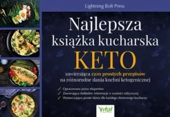 Najlepsza książka kucharska KETO - Lightning Bolt Press