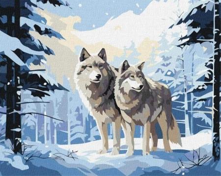 Malowanie po numerach - Poświęcenie 40x50cm - Ideyka