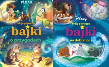 Moje pierwsze bajki na dobranoc Disney + Moje pierwsze bajki o przygodach - praca zbiorowa
