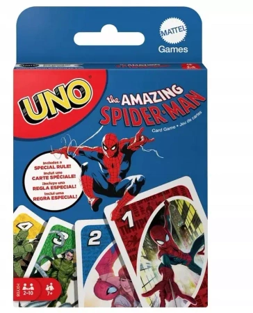 UNO Spiderman gra karciana - Mattel