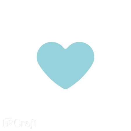 Dziurkacz ozdobny 2,5cm serce - Dalprint dpCraft