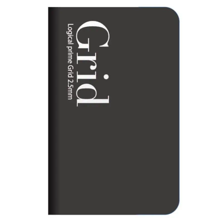 Notatnik A6 kratka Logical Prime Grid Slim 2.5mm - Praca zbiorowa