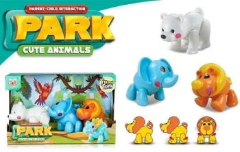 Zestaw 3 zwierząt twister - Merkpol