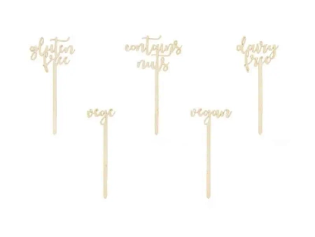 Toppery na słodki stół14.5-16cm - PartyDeco