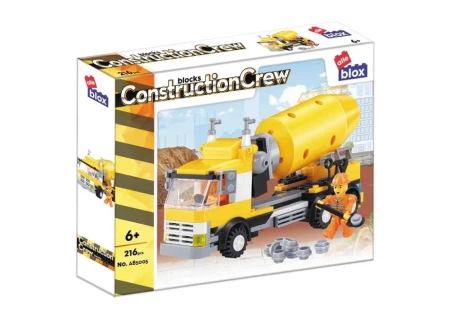 Alleblox. Klocki konstrukcyjne 216 elementów. Auto budowlane, 478242