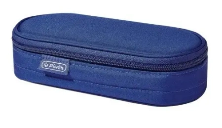 Piórnik z klapką niebieski - HERLITZ