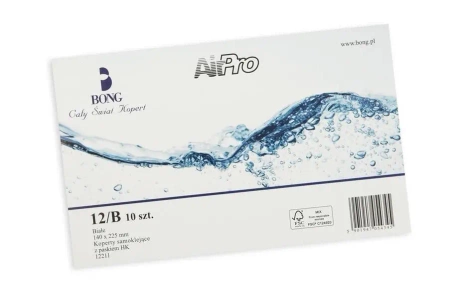 Koperty Airpro 12/B białe (10szt) - Bong